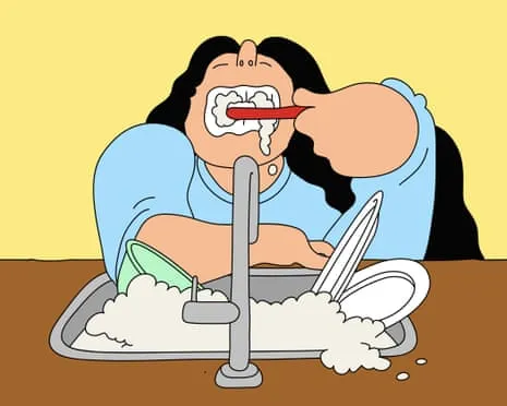 Should My Roommate Avoid Cleaning Their Teeth at the Kitchen Basin?