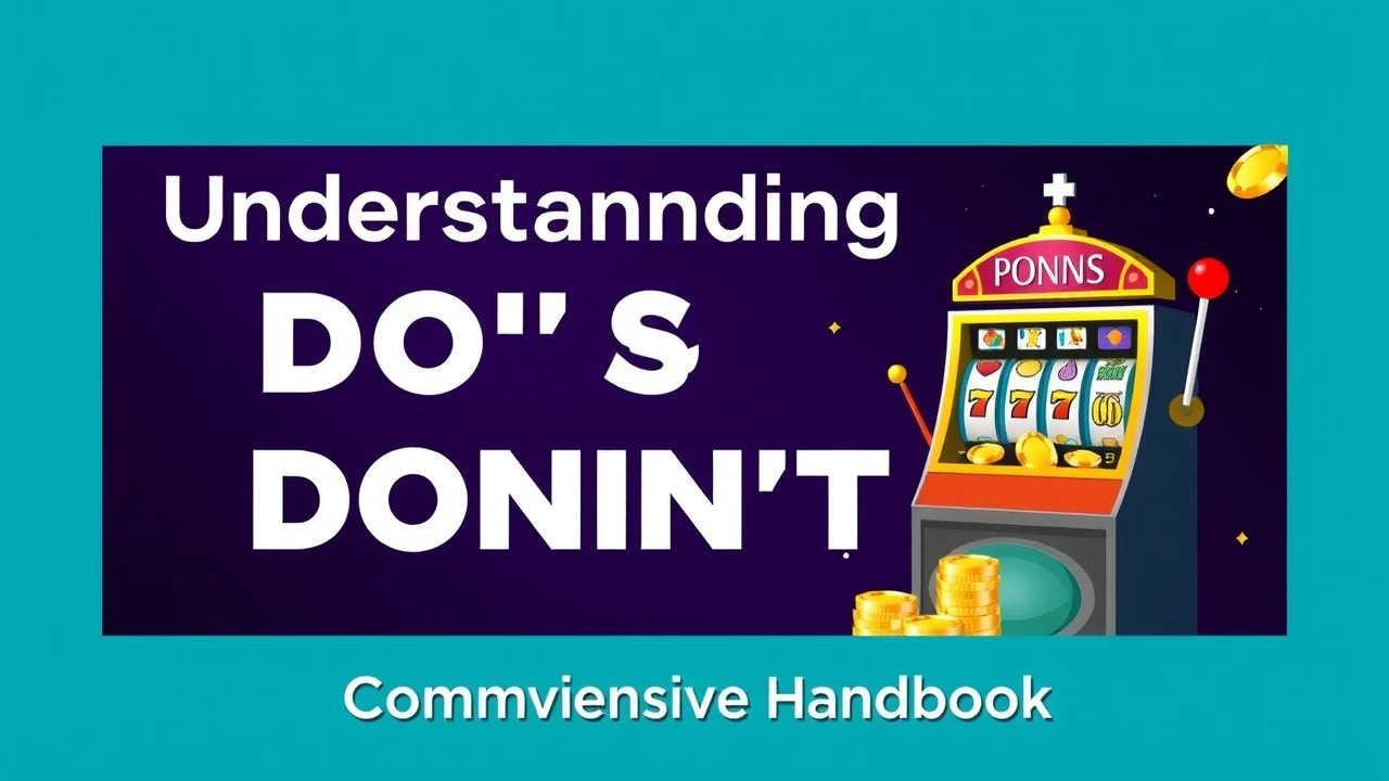 Understanding the Do's and Don'ts of Advancing Jackpot Machine Selections: A Comprehensive Handbook